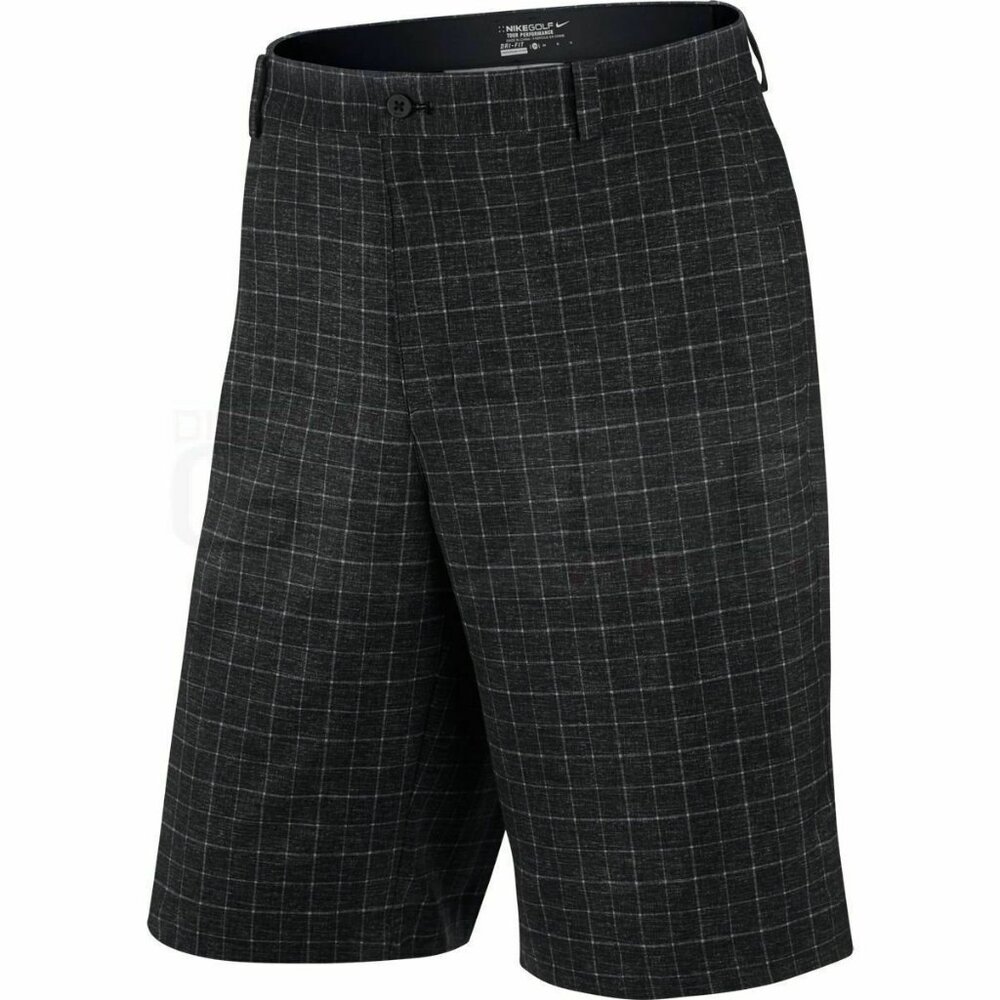 🔥RARE / Nike Golf Dri Fit Plaid Shorts Rory 639801 021 SIZE W30 NWT MSRP $80.00